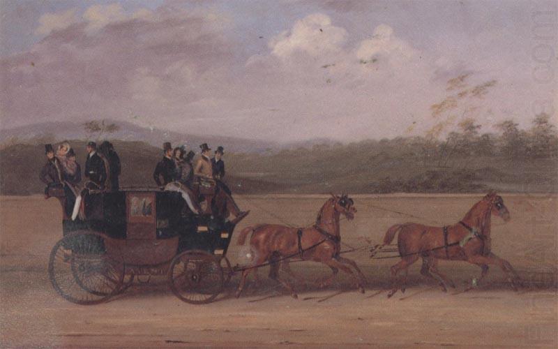 George Arnull The Brighton to London Coach china oil painting image